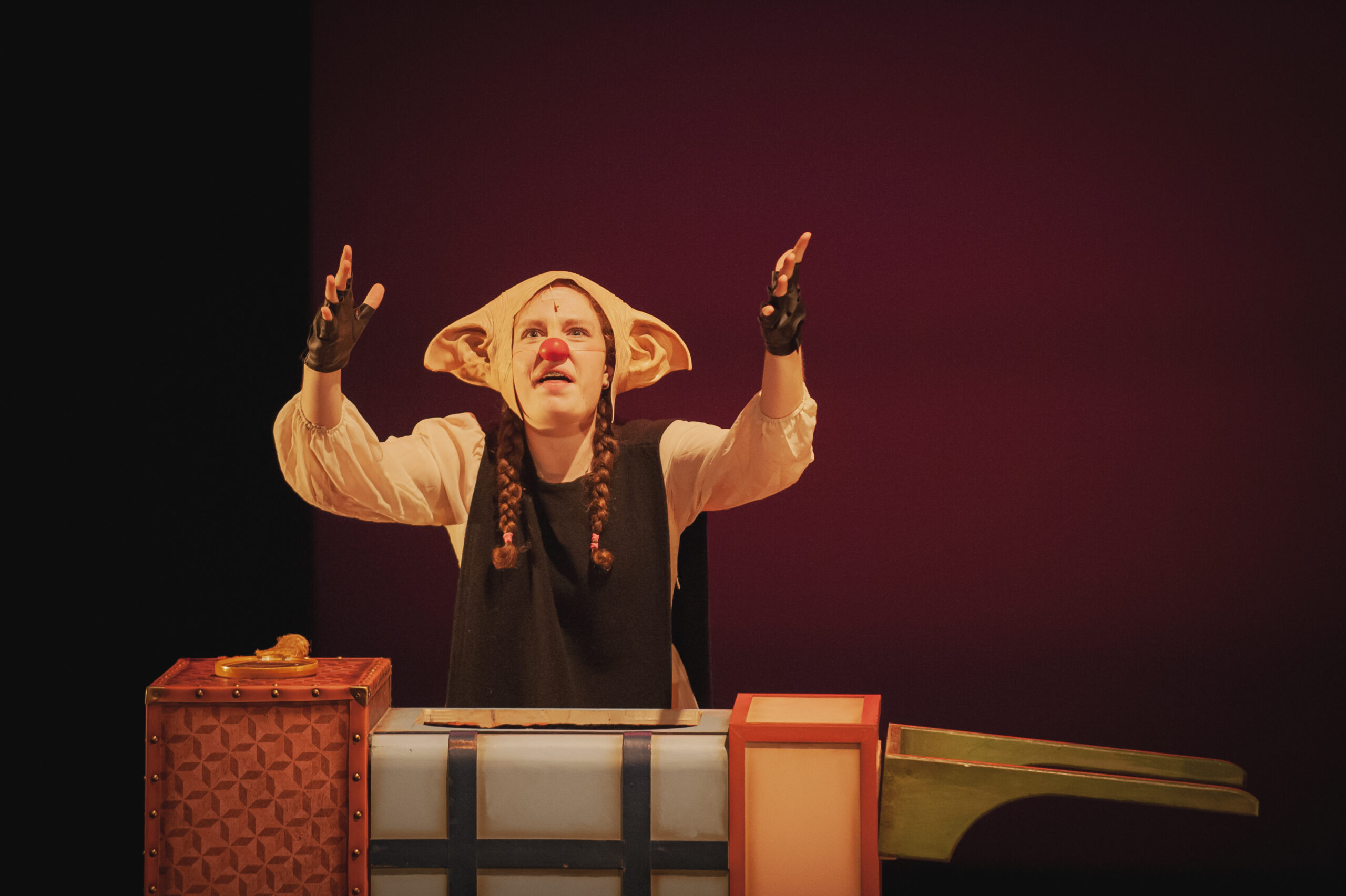 Clown Quijote de la Mancha Teatro Serrano