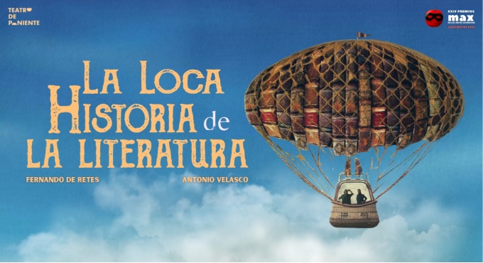 La Loca Historia de La Literatura  — cartel