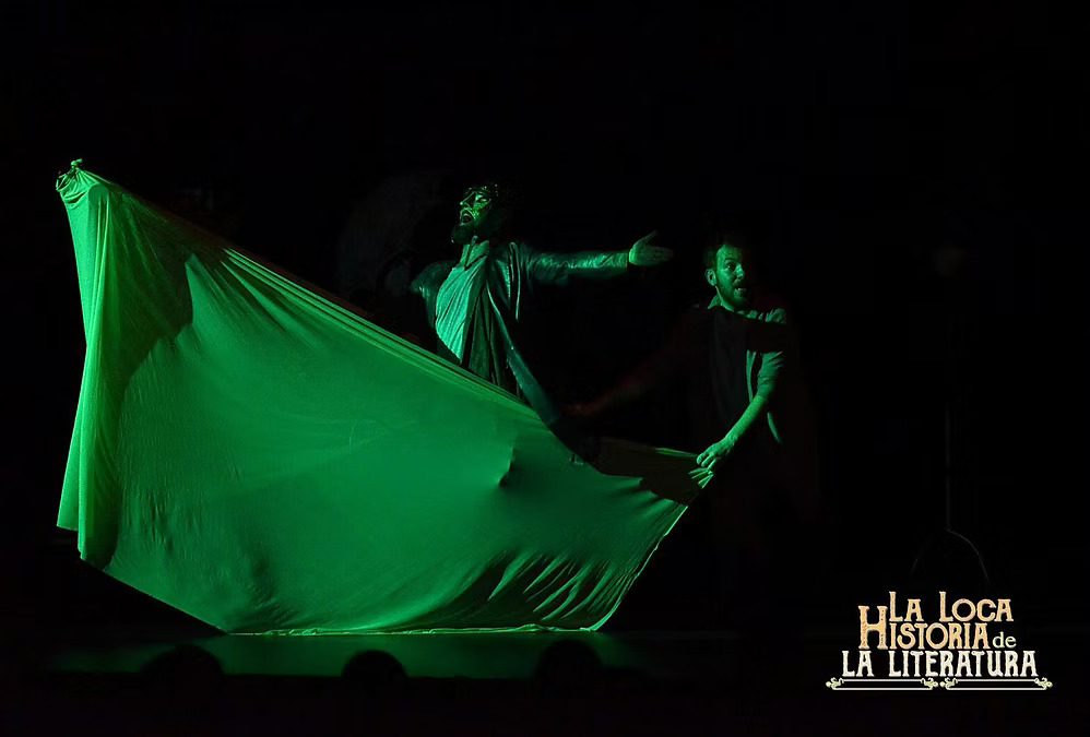 Fotografía del espectáculo La loca historia de la literatura